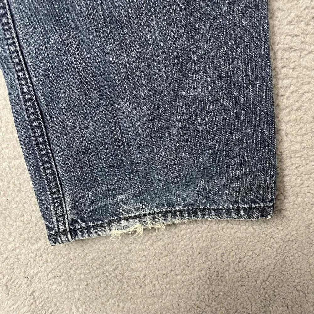 Vintage Levis SilverTab Bootcut Jeans Mens 33x32 Medium Wash Blue Y2K 90s Grunge